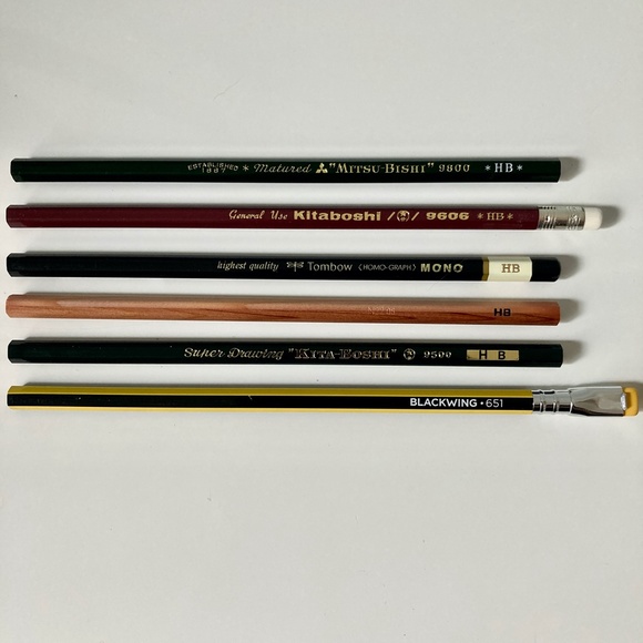 Writer’s Luxury Pencils 6-Pack (HB - Firm) - Picture 3 of 5